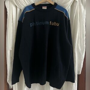 Vintage Platinum Fubu Sweater